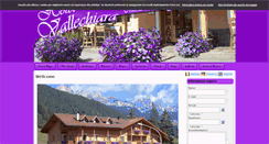 Desktop Screenshot of hotelvallechiara.com