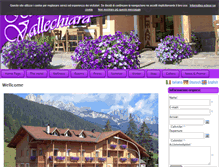 Tablet Screenshot of hotelvallechiara.com